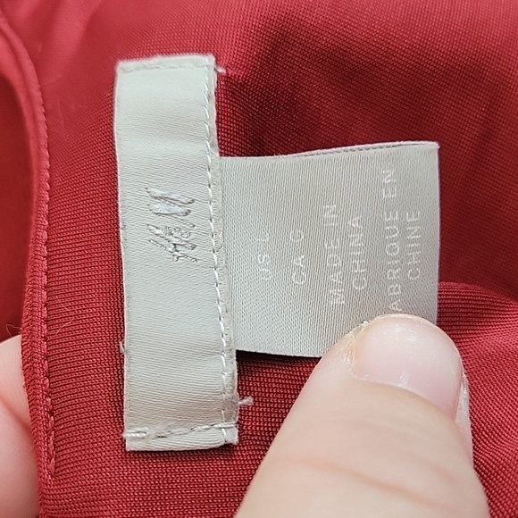 H&M large red midi dress - Picture 4 of 5